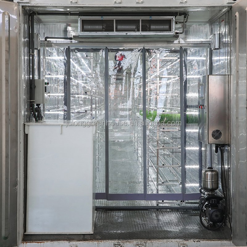 Fodder Smart Farm Shipping Container Grow Room Hydroponic Vertical Farming Container Greenhouse
