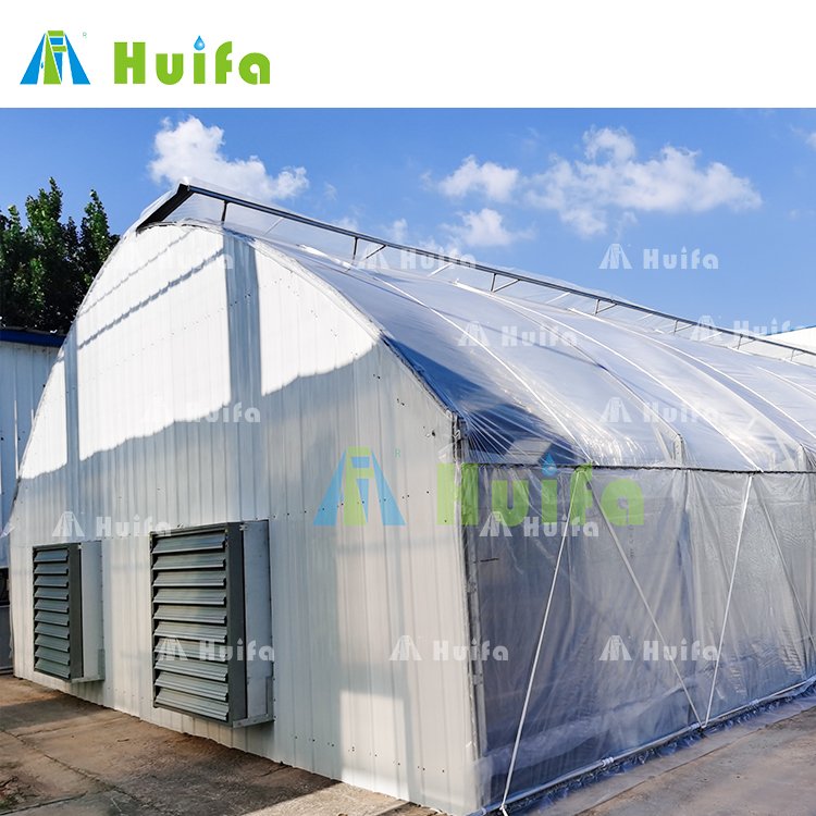 Huifa Vegetable Seeds Poly Film Blackout Greenhouse Tunnel Greenhouse Agriculture