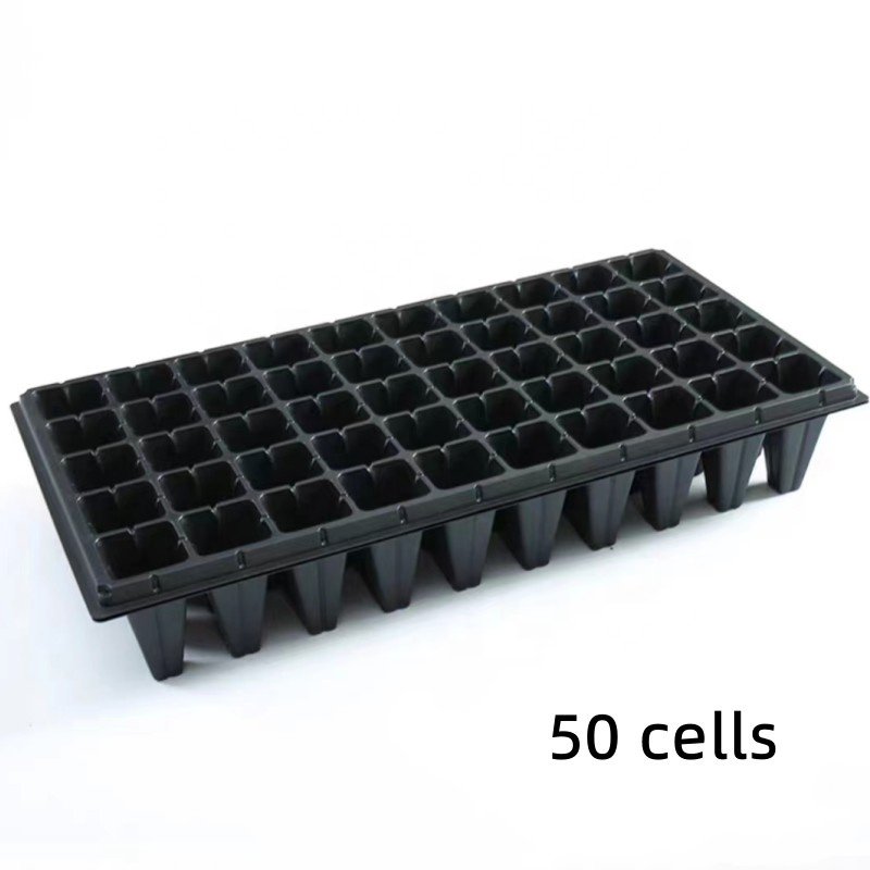 Agriculture Greenhouse Seed Planting Plastic Nursery Tray Plant Growing Pots Seed Grow 72 128 200 Cell Seeding Tray