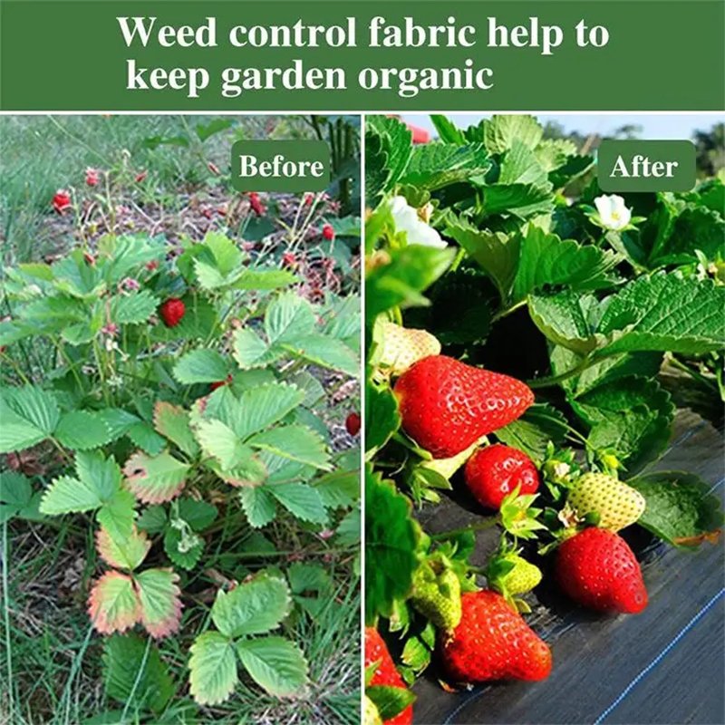 weed control fabric pp woven weed mat Fabric Cloth Barrier Non Woven Mat For Agricultural Ground Cover