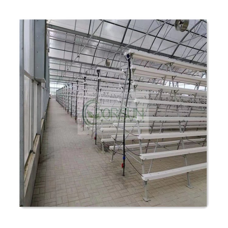 Factory Professional Production Food Grade Hydroponic Equipment Nft Pipe Channels For Greenhouse Hydroponic Growing Nft Channel