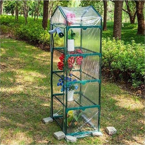 Four-shelf Portable PVC Transparent Cover Agriculture Garden Waterproof Indoor Outdoor Plant Greenhouse Cover