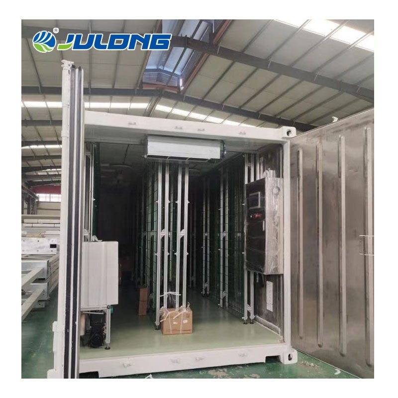 40HQ Container greenhouse growing shipping container farm vertical farming equipments for mushroom