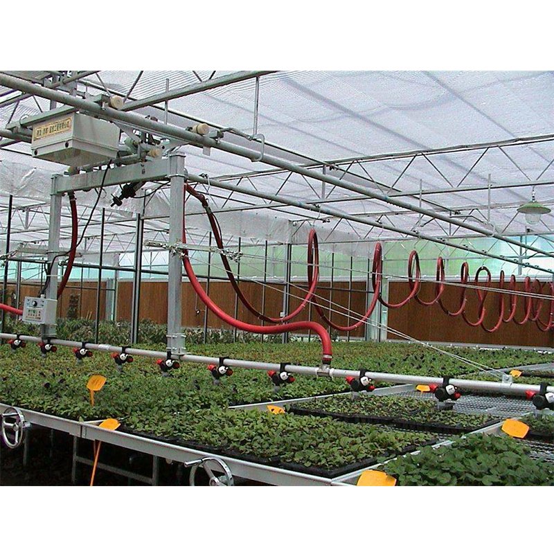 Greenhouse customized size agricultural greenhouse wire net seedling bench for young plant