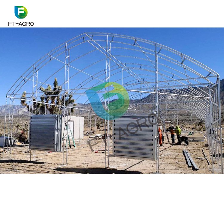 High Quality Hot Sell Agriculture single-span PO flim Greenhouse