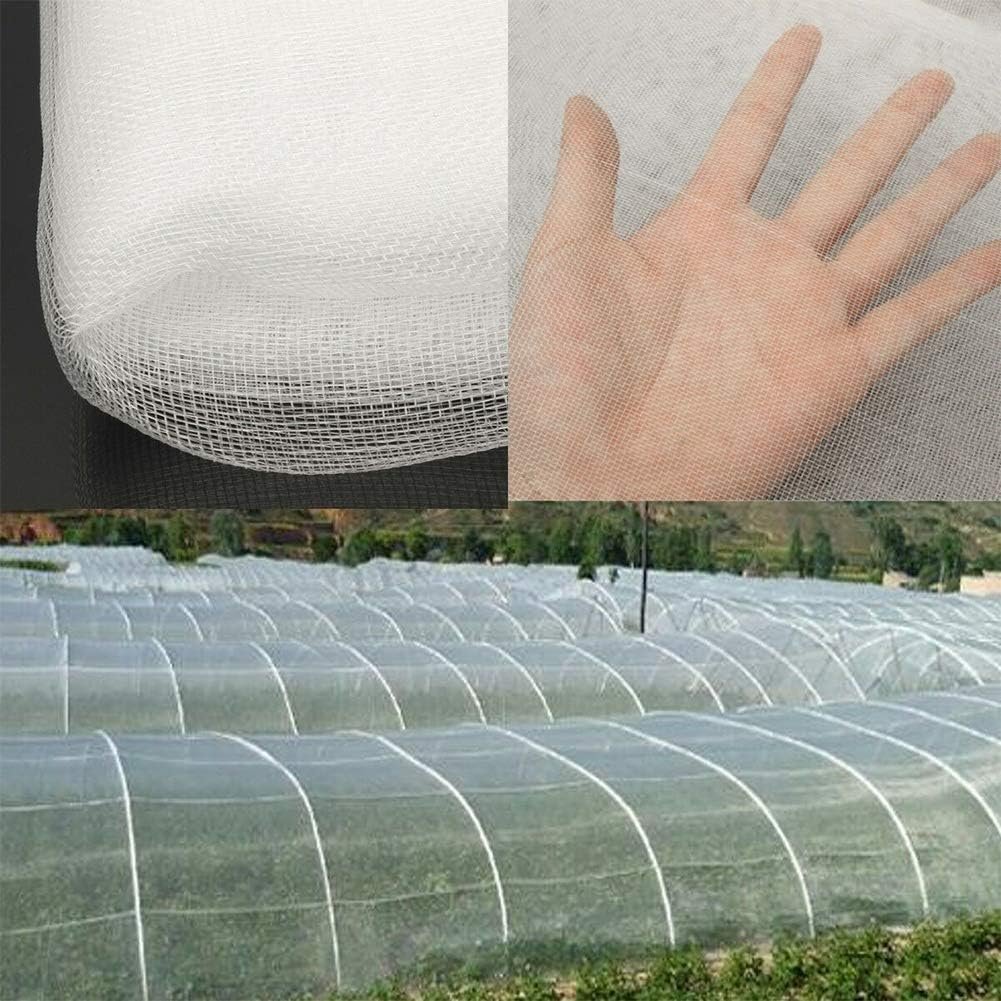 Greenhouse Insect Net Garden Netting Plant Covers Garden Mesh Greenhouse Row Cover Protection Mesh Net for Protect Plants