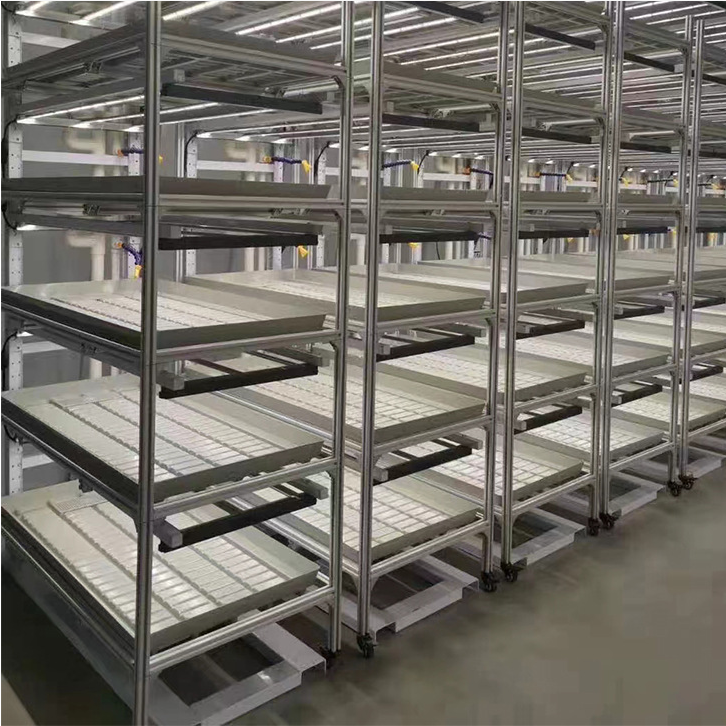 Agriculture Movable Flood and Drain 4x8 table Greenhouse Seeding Nursery Bed