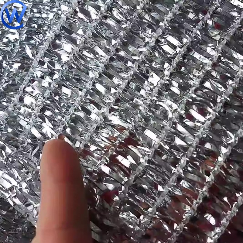 Slan 40 Percent Roof Sun Shade Mesh Nets Cloth Agricultural Greenhouses Bundle Shade Net 95% Dacron Shade Net Grey Construction