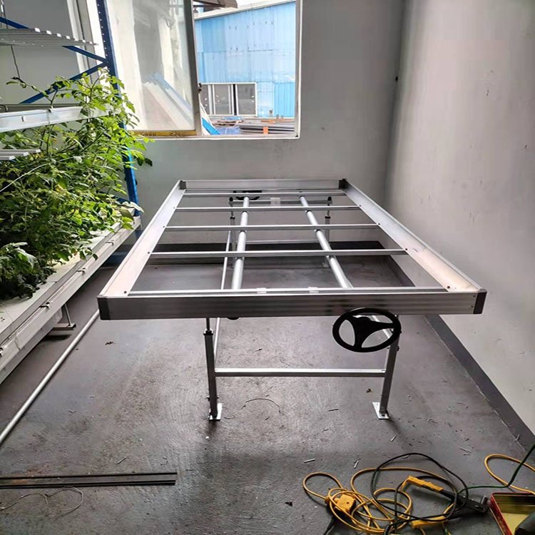 High-quality corrosion-resistant and wear-resistant mesh seedling bed roller bed for greenhouse vegetables
