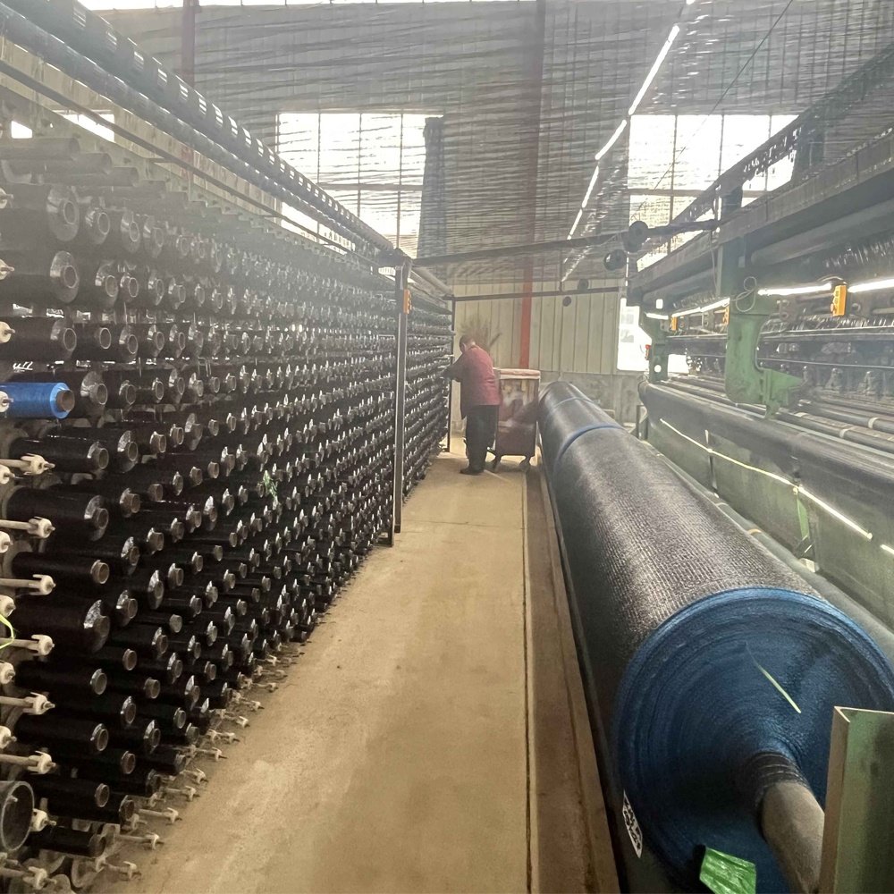 Black shade net rolls agricultural greenhouse outdoor shade net farming sun shade net