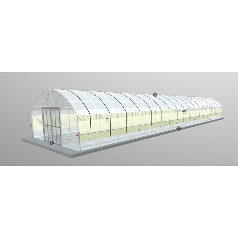 Agricultural greenhouses include hydroponic towers, mushroom growing equipment and flower seed greenhouse kits