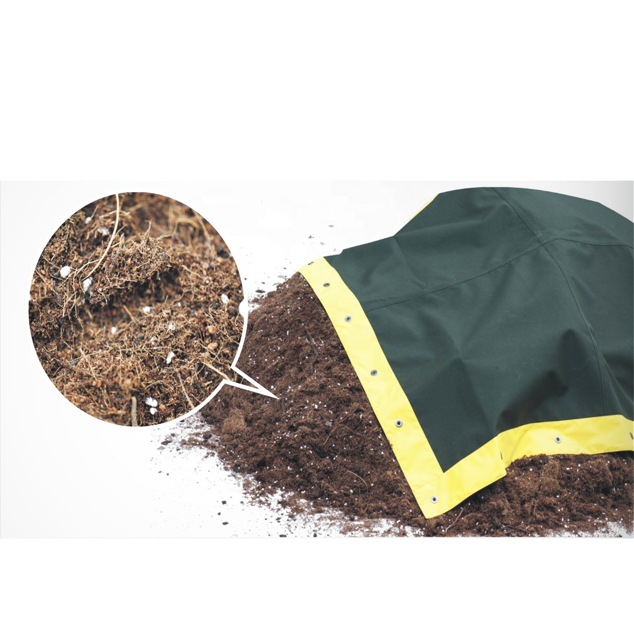 High Quality Compost Cover PTFE Membrane Agricultural Moisture Barrier Fabric Windrow Cover