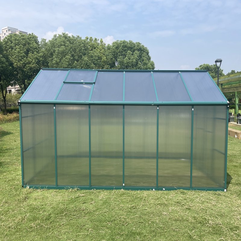 OEM ODM Manufacturer Single Span Home Prefabricate Structure Victorian Tropical Strawberry Tomato Greenhouse