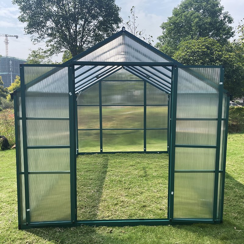 OEM ODM Manufacturer Single Span Home Prefabricate Structure Victorian Tropical Strawberry Tomato Greenhouse
