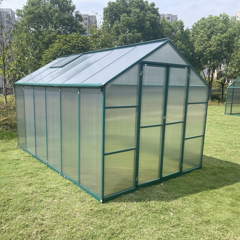 OEM ODM Manufacturer Single Span Home Prefabricate Structure Victorian Tropical Strawberry Tomato Greenhouse