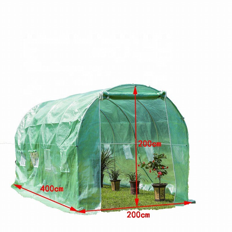 400x200x200cm Mini Home Garden Greenhouse for Flowers and Seeds