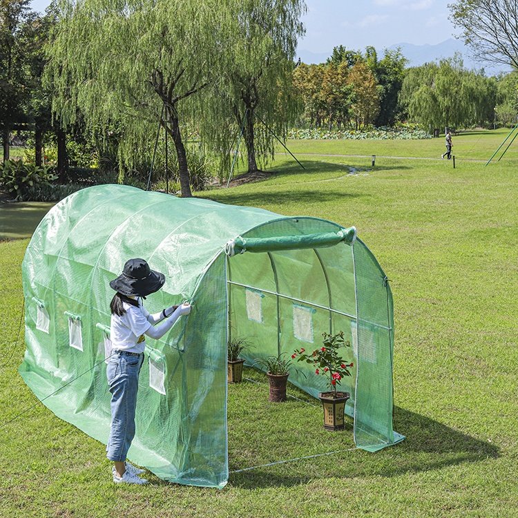 400x200x200cm Mini Home Garden Greenhouse for Flowers and Seeds