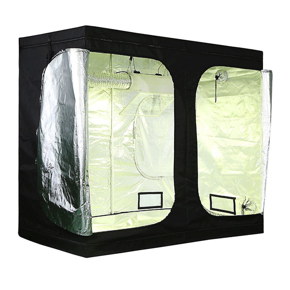 Customized Dark Room Growing 8FT Hydroponic Complete Grow Tent Kits 240*240*200cm High Quality Grow Tent