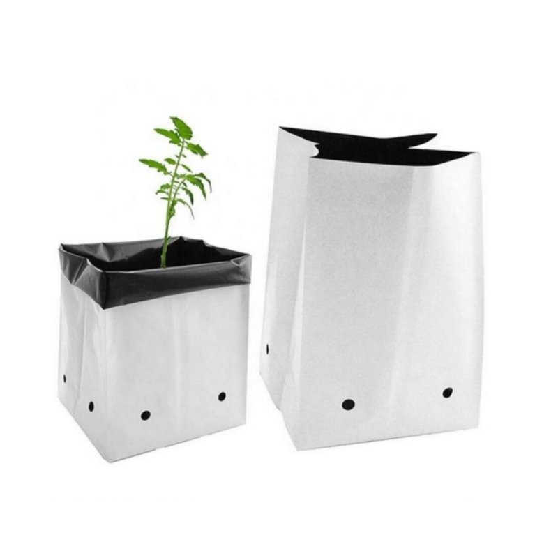 Greenhouse fruit vegetables blueberry nursery garden planter plastic black grow bags for plants