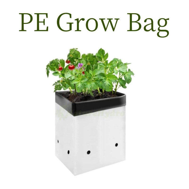 Greenhouse fruit vegetables blueberry nursery garden planter plastic black grow bags for plants