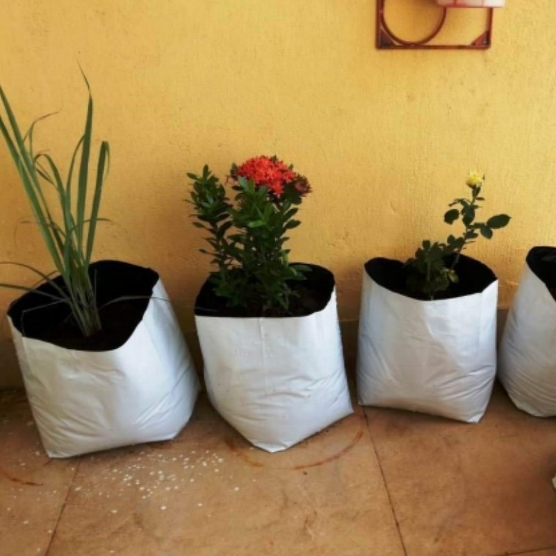 Greenhouse fruit vegetables blueberry nursery garden planter plastic black grow bags for plants