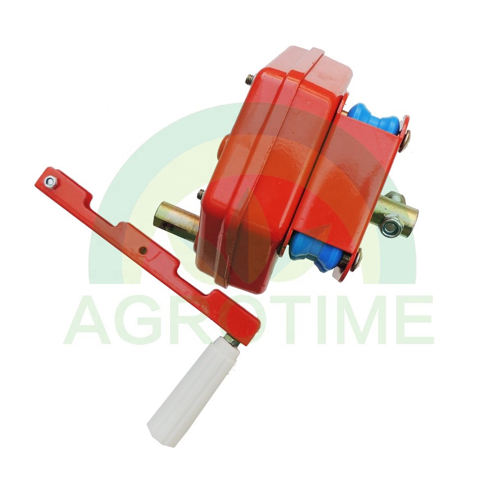 Manual korea greenhouse roll up machine Greenhouse Manual Film roll up Crank unit sidewall Ventilation
