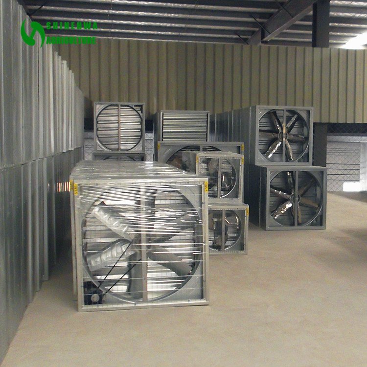 Industrial Axial Ventilation Exhaust Fan with Cooling Pad for Poultry Farm and Agricultural Greenhouses
