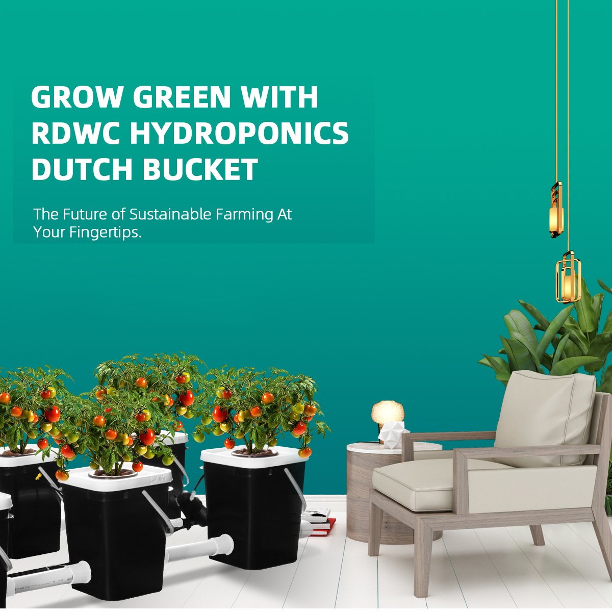 Customizable Hydroponics System At Home Autopot 9Xl Hydroponic System Agricultural Greenhouse Tomatoes Hydroponic Manufacture