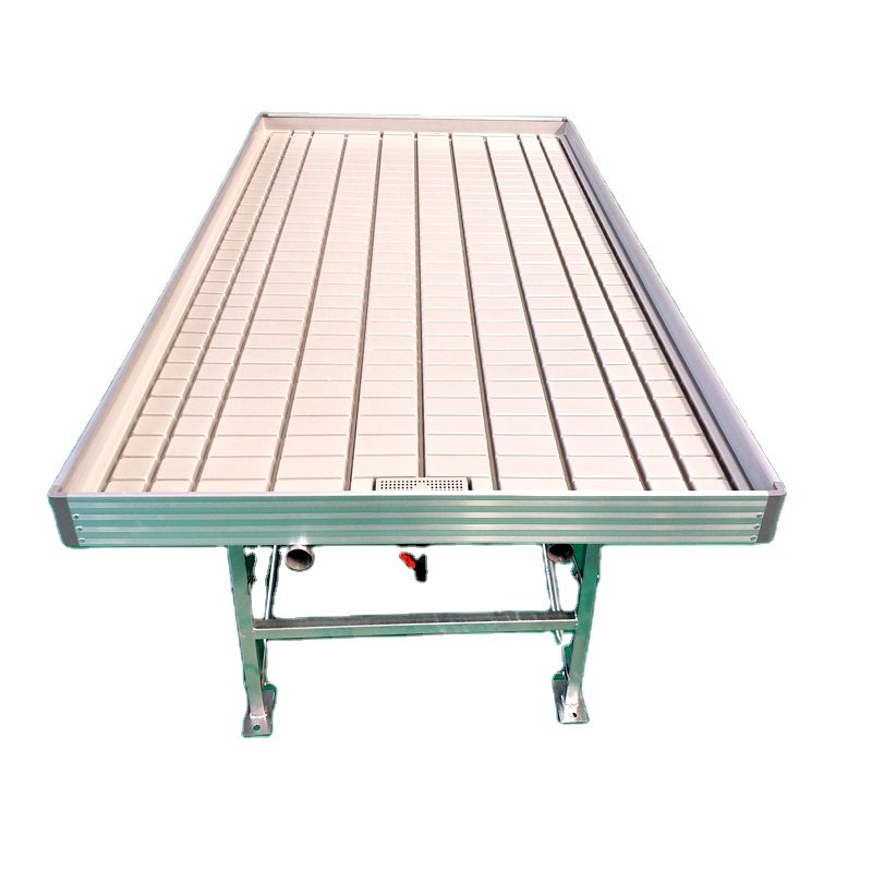 drip irrigation rolling table top potting benches growing tables