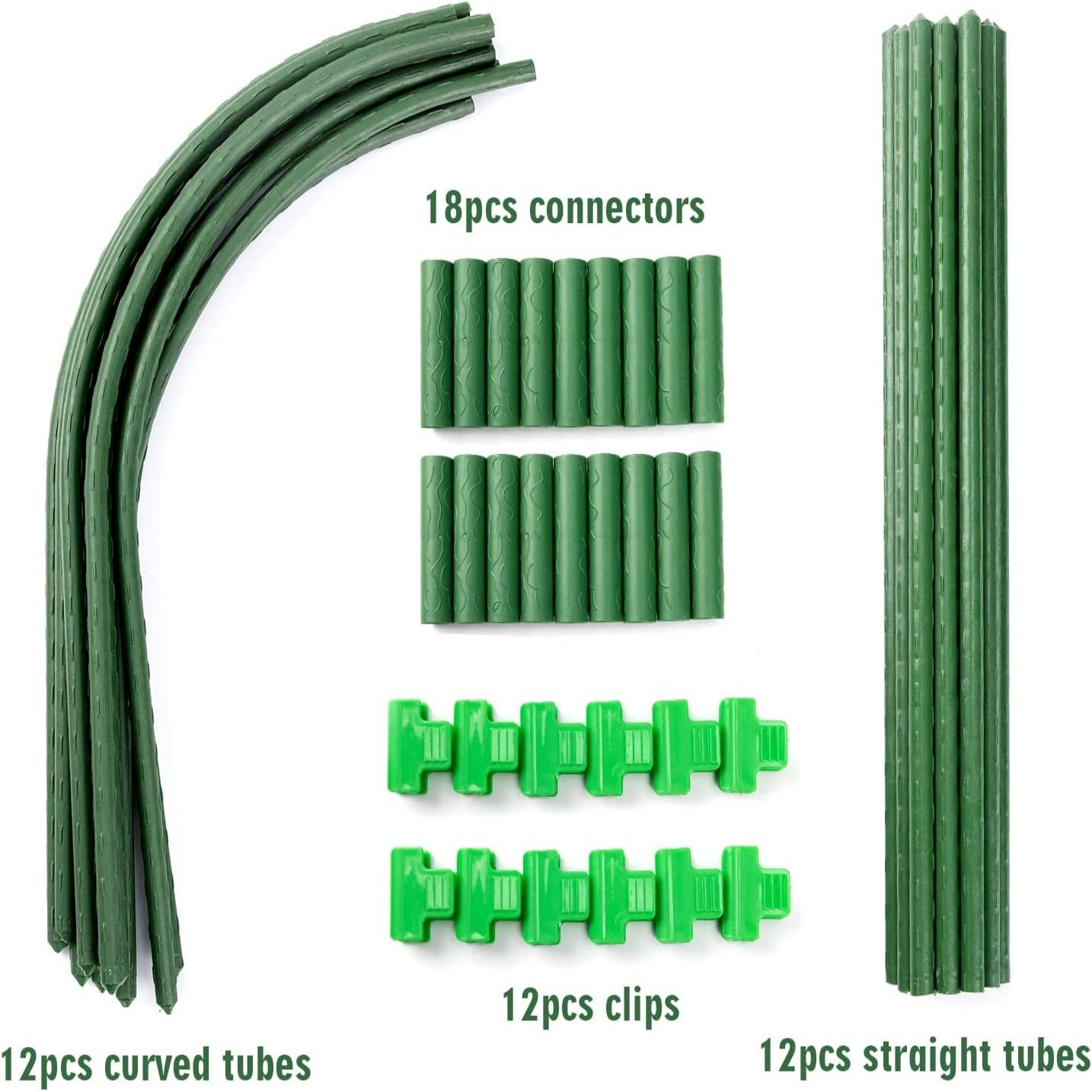 Easy installation of greenhouse tunnel hoops, garden plant cultivation greenhouses, vegetable protection rooms