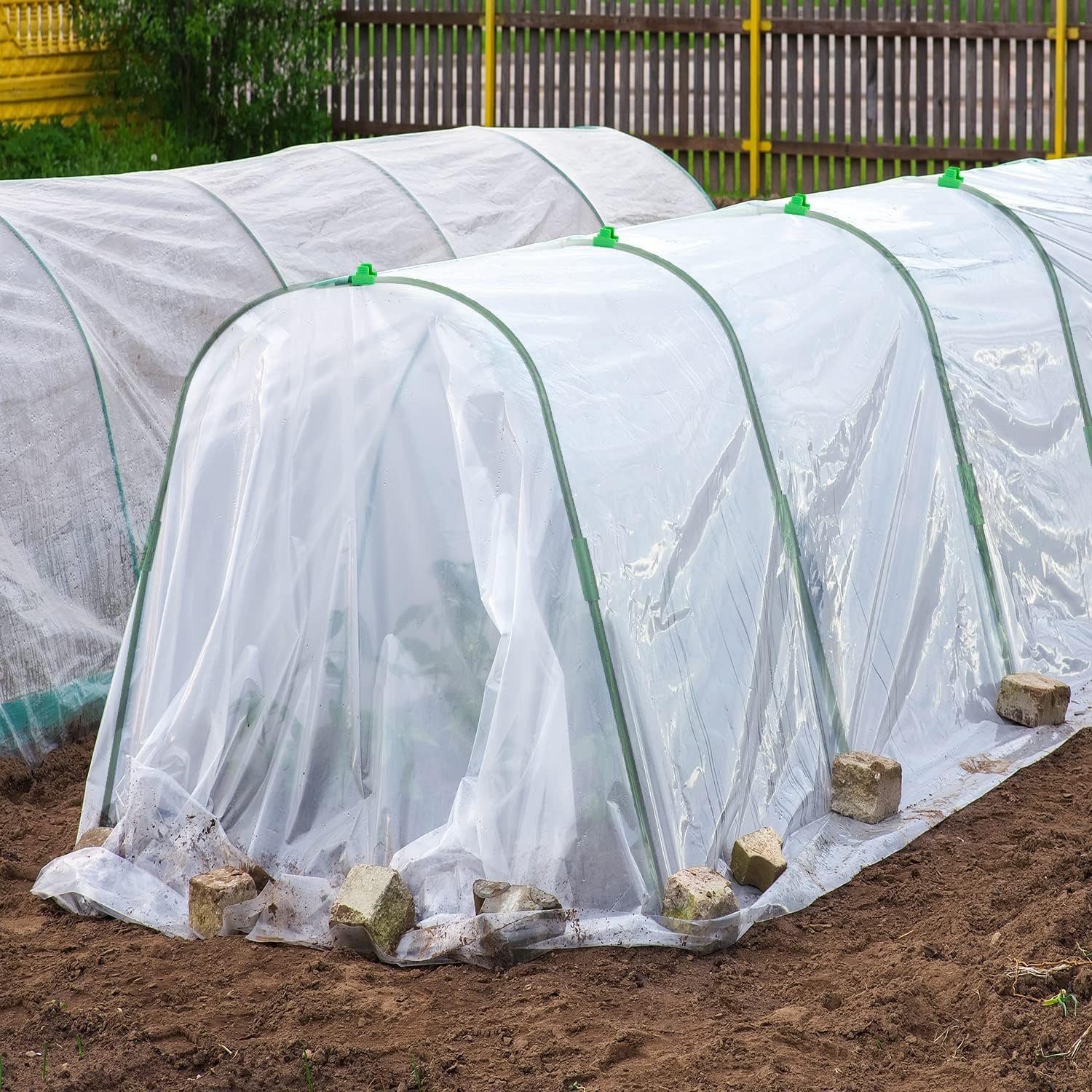 Easy installation of greenhouse tunnel hoops, garden plant cultivation greenhouses, vegetable protection rooms
