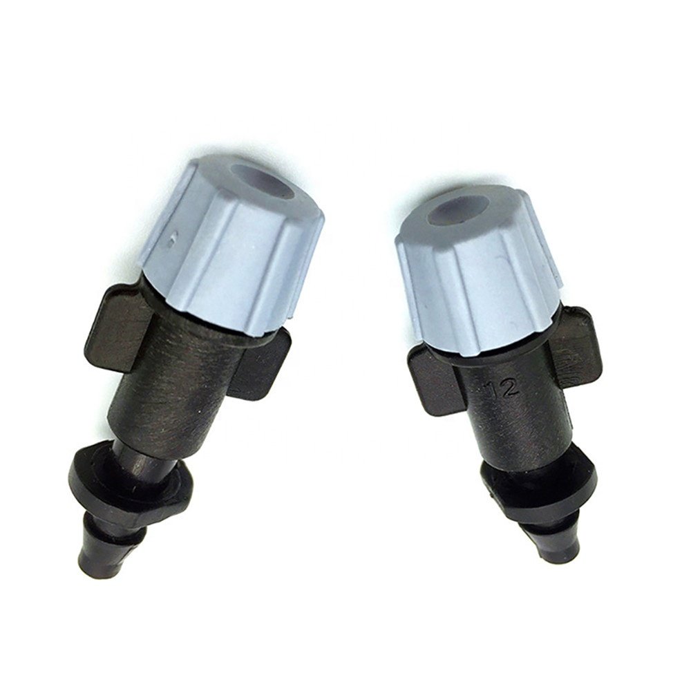 Greenhouse Misting Cooling Nozzle Micro Irrigation Irrigation Fogger Sprinkler With Single Barb