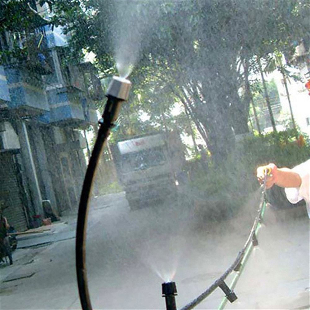Greenhouse Misting Cooling Nozzle Micro Irrigation Irrigation Fogger Sprinkler With Single Barb