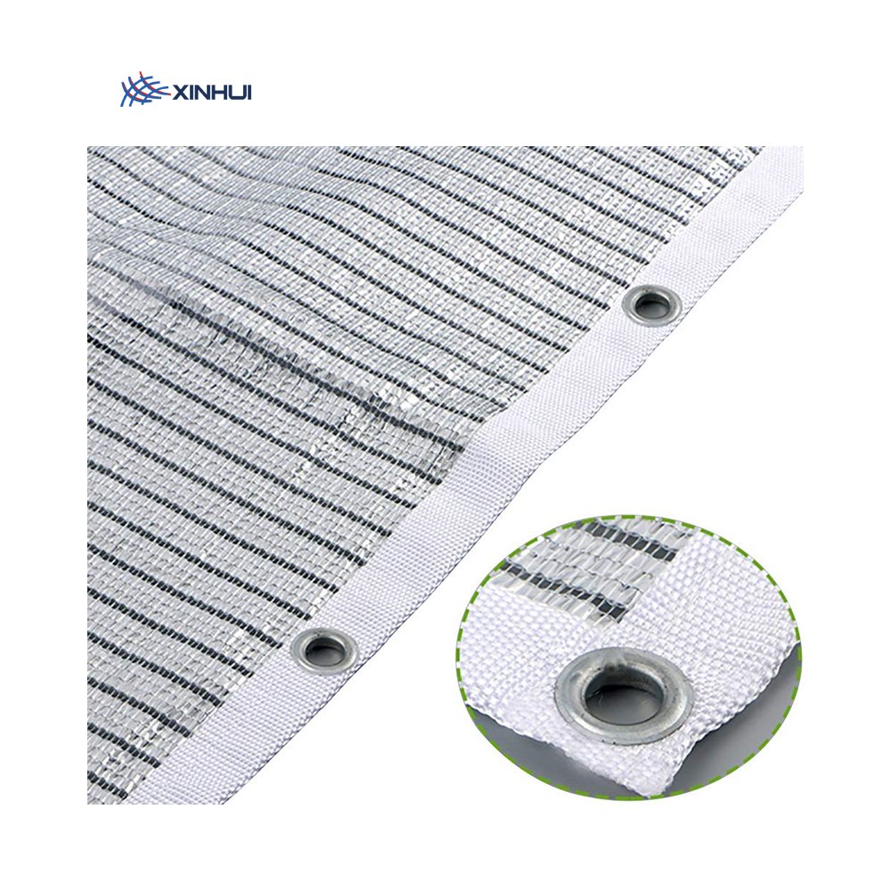2*4m HDPE and waterproof custom sized aluminum shade net for greenhouse