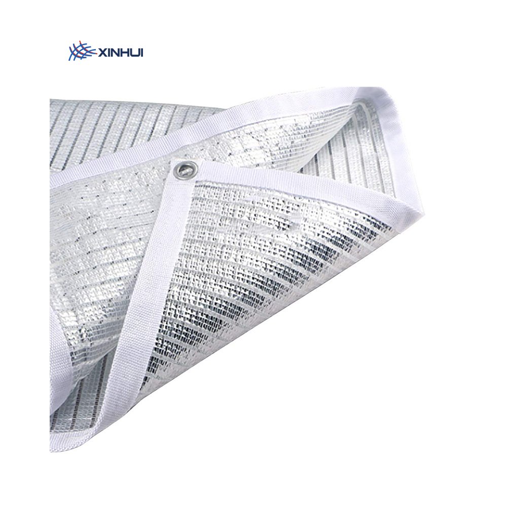 2*4m HDPE and waterproof custom sized aluminum shade net for greenhouse
