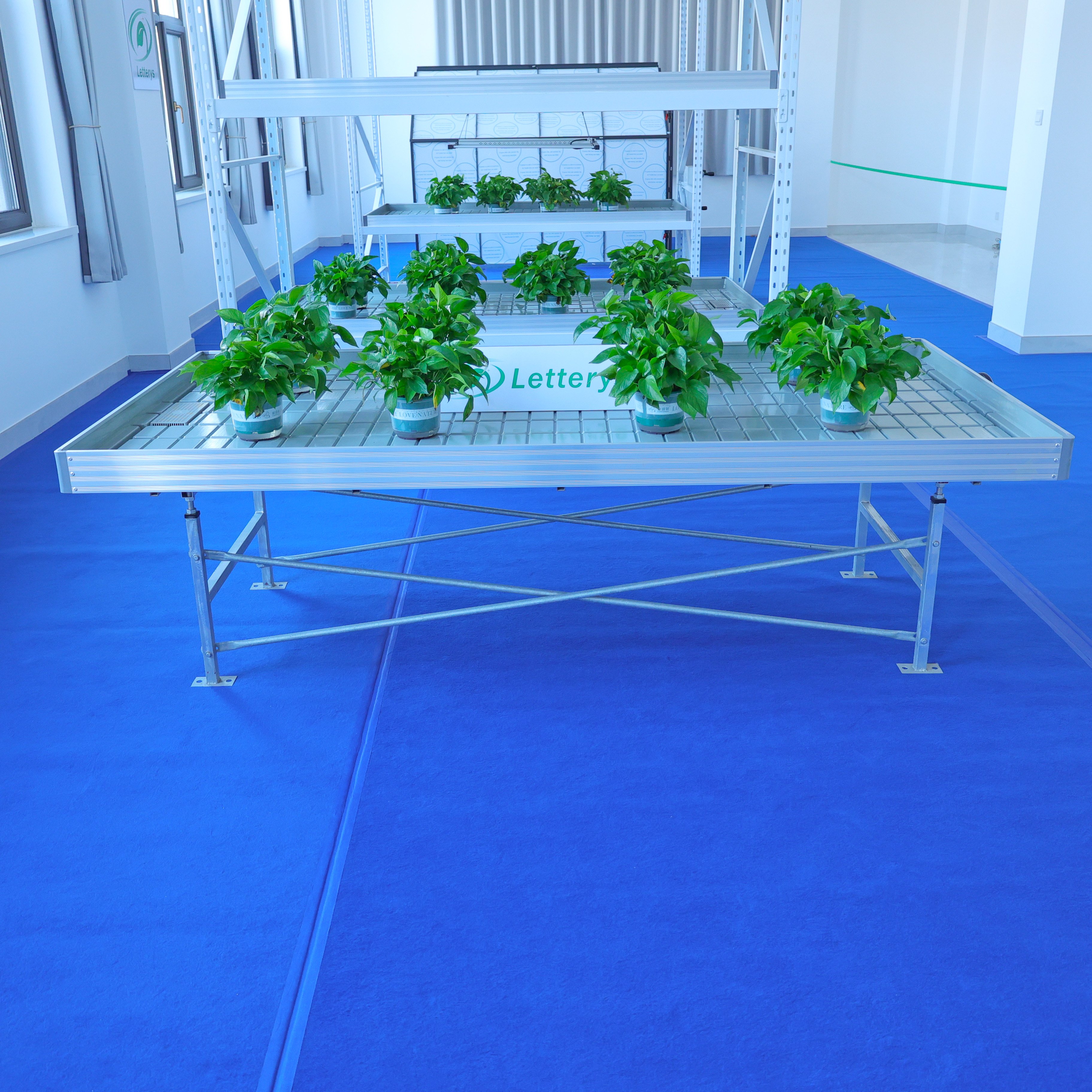 ebb and flow tables flooding table ebb and flow tray rolling bench growing table