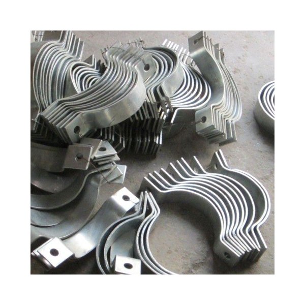 Galvanized Steel Round Embrace Clamps Skyplant Connecting Pipe Clamp Connection Galvanized Pipe Clamp For Greenhouse