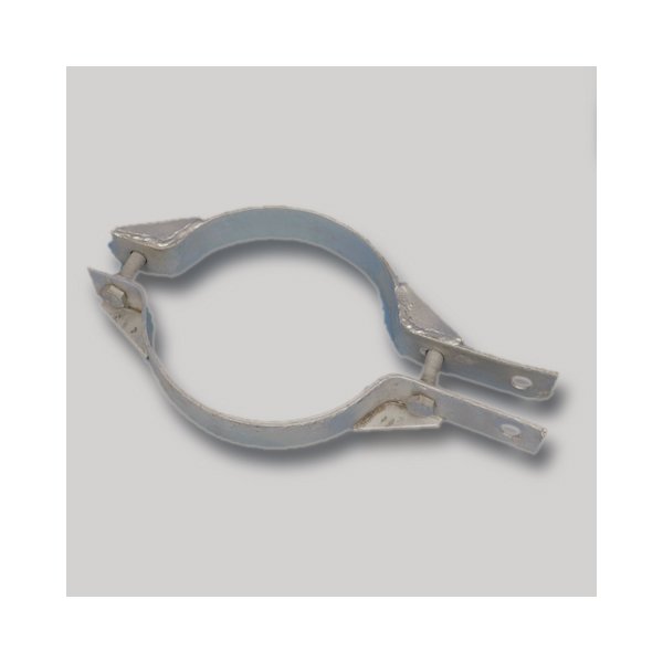 Galvanized Steel Round Embrace Clamps Skyplant Connecting Pipe Clamp Connection Galvanized Pipe Clamp For Greenhouse