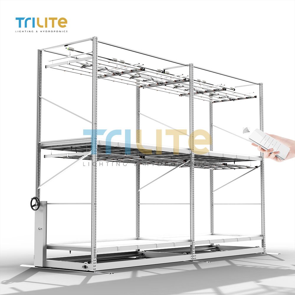 Hydroponics Equipment Agriculture multi-layered rolling With Ventilating System