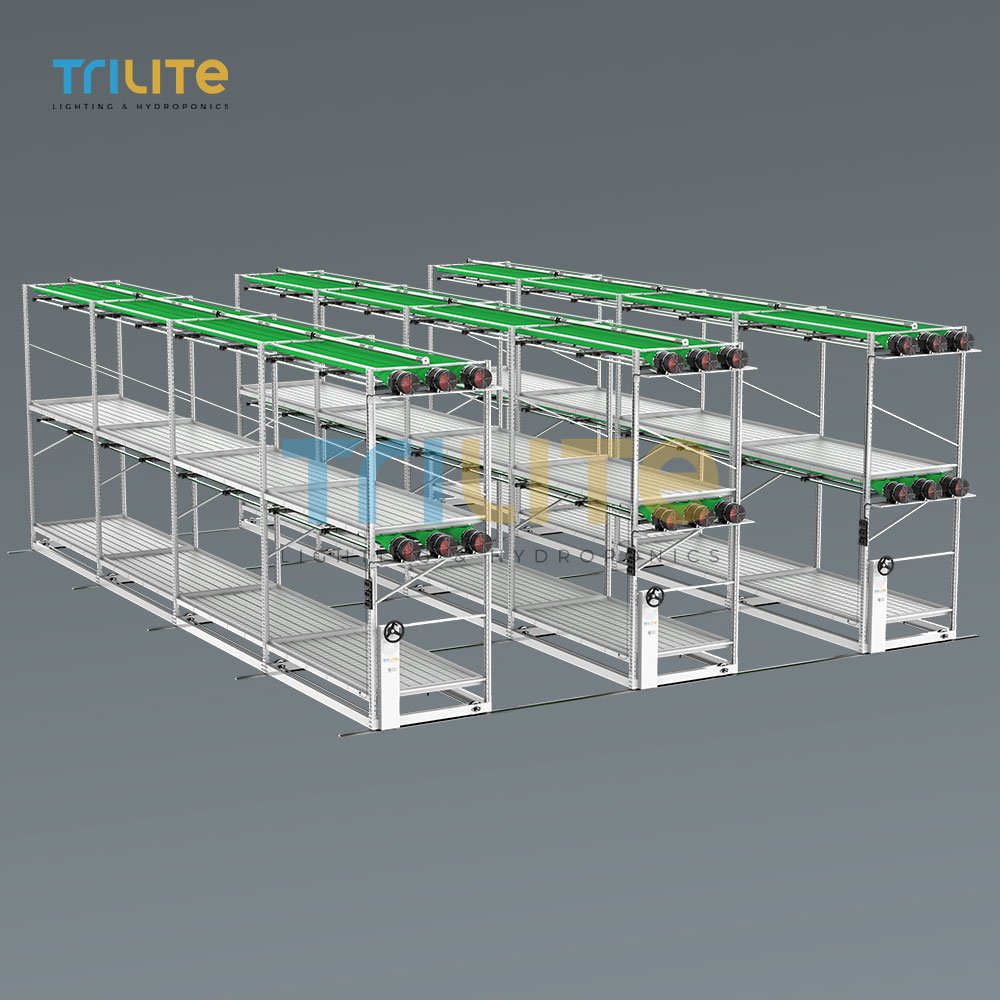 Hydroponics Equipment Agriculture multi-layered rolling With Ventilating System