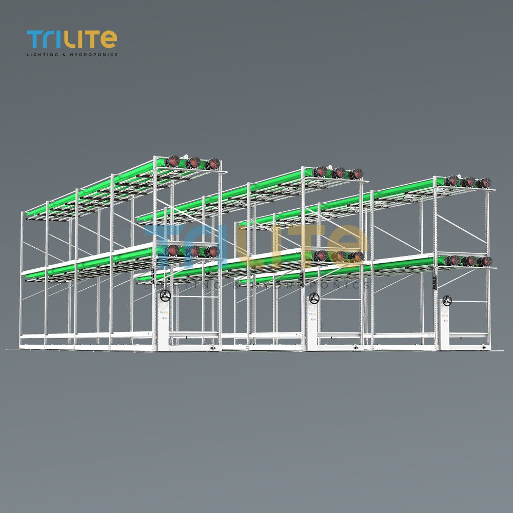 Hydroponics Equipment Agriculture multi-layered rolling With Ventilating System