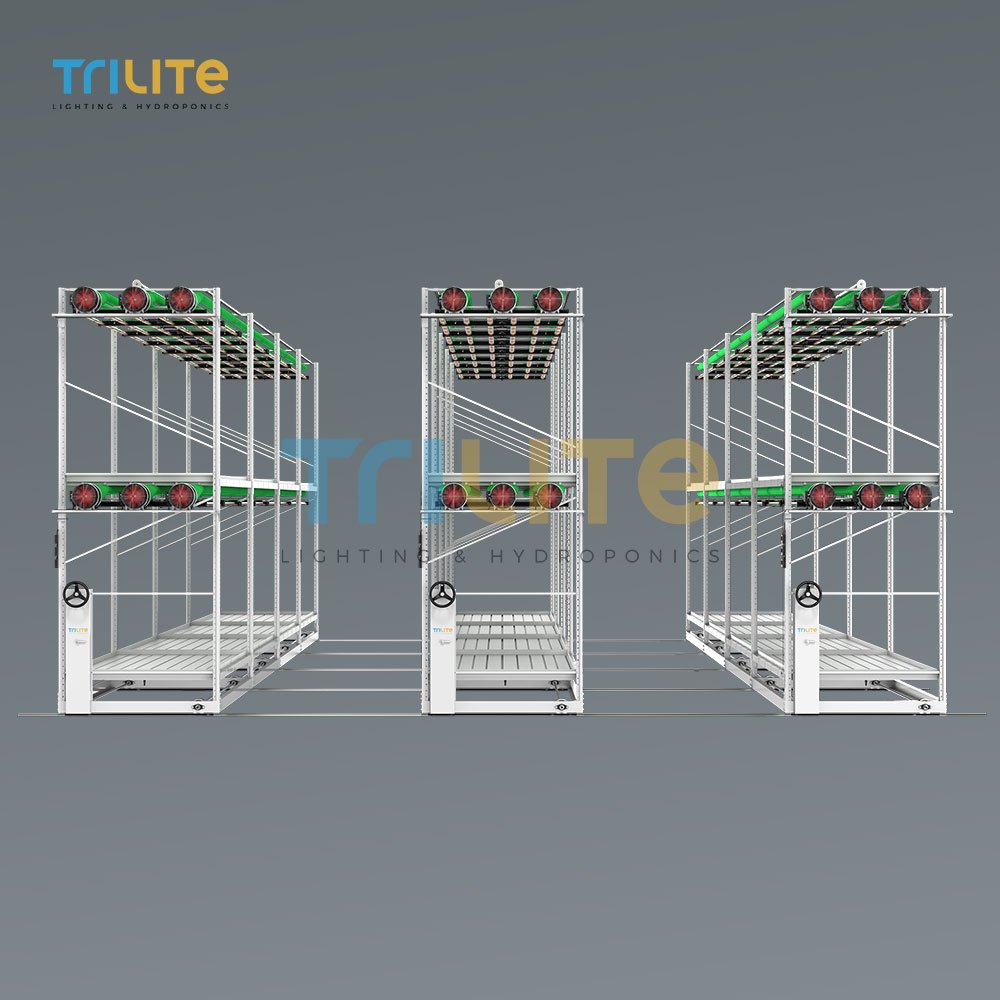 Hydroponics Equipment Agriculture multi-layered rolling With Ventilating System