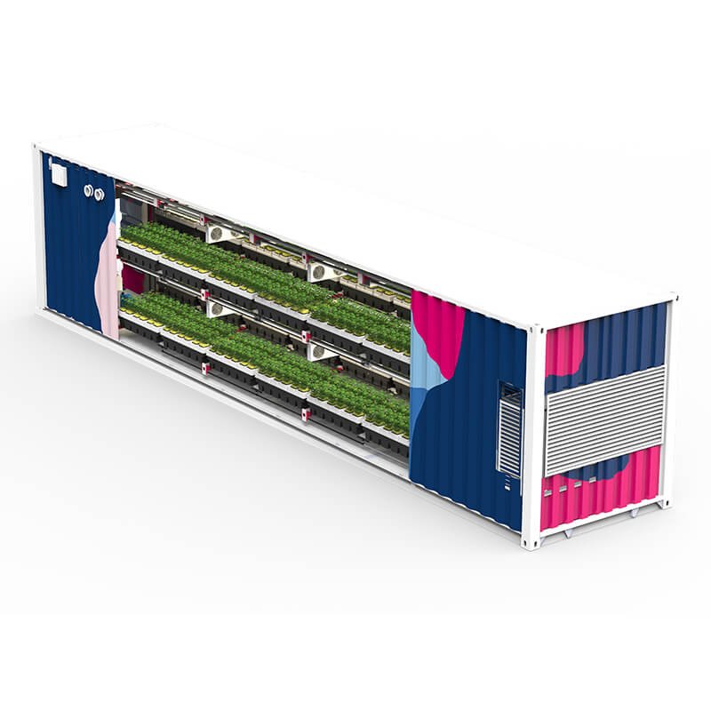 Modern Agriculture Container Farming 40HQ Grow Container Aeroponic Container Farm