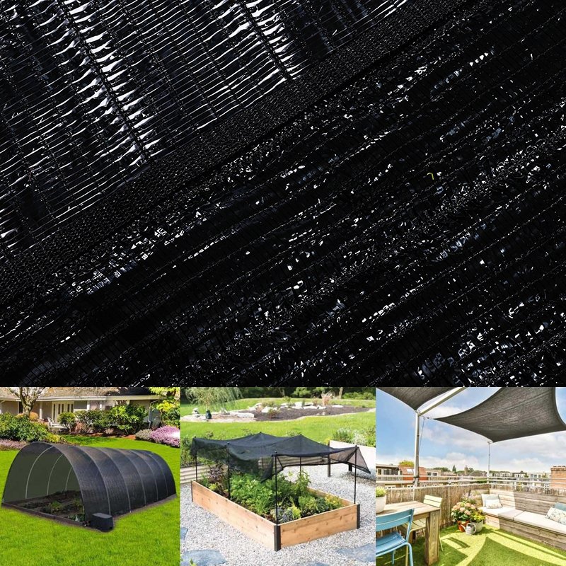 Factory Customized Size Hdpe 35%-95% Black Uv Agricultural Greenhouse Shade Netting Vegetable Planting Net For Fruit Orchard