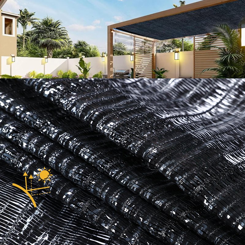 Factory Customized Size Hdpe 35%-95% Black Uv Agricultural Greenhouse Shade Netting Vegetable Planting Net For Fruit Orchard