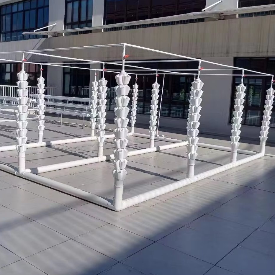 vertical tower planter farming grow system complete hydroponic system aquaponic towers hydroponic growing systems