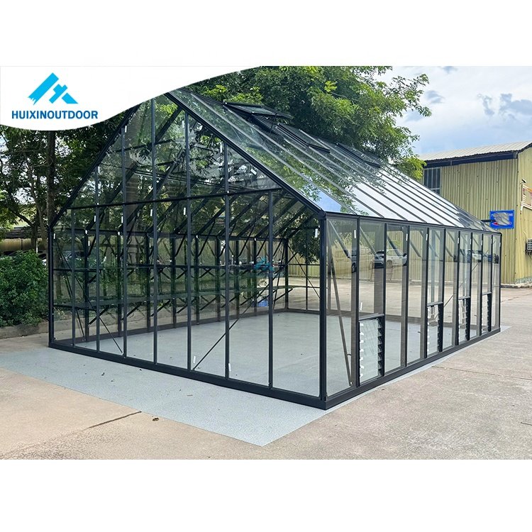 Tomato Hydroponics System Greenhouse Frame Structure for Plants Agricultural Venlo Greenhouse for Commercial Glass Greenhouse