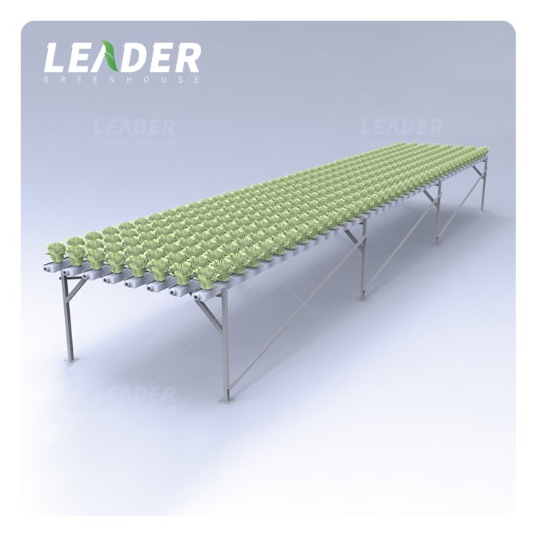 Agriculture Planting Kits 100 X 80/100x100/100x50 NFT Square Hydroponics PVC Channel For Lettuce