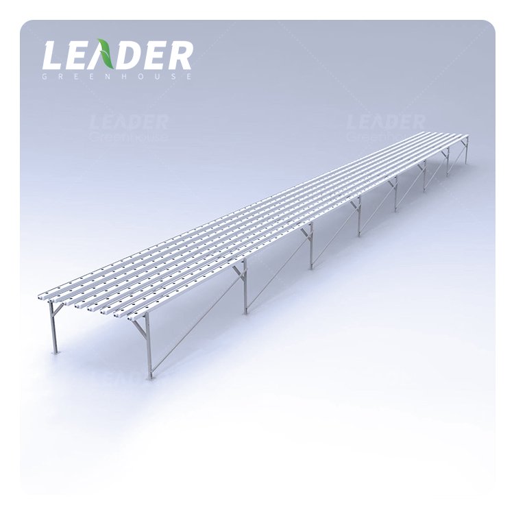 Agriculture Planting Kits 100 X 80/100x100/100x50 NFT Square Hydroponics PVC Channel For Lettuce