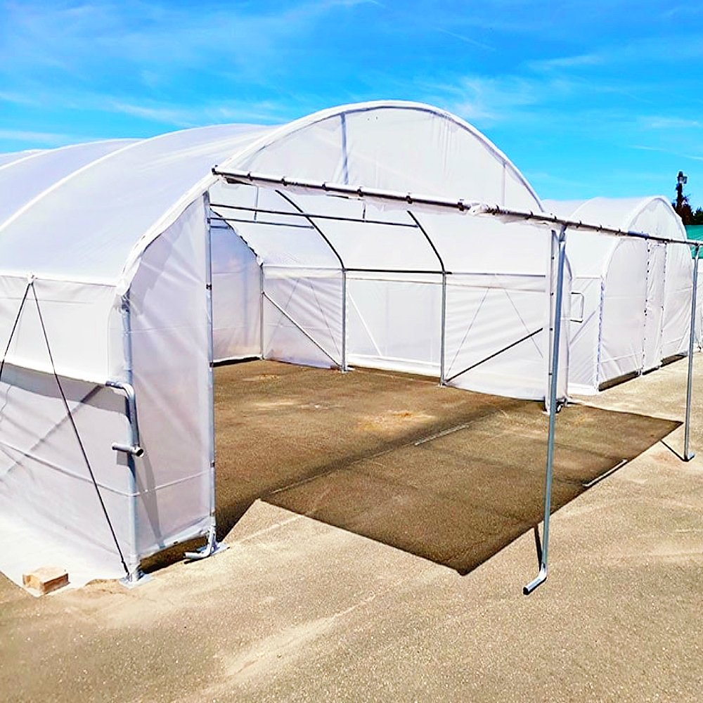 Smart Outer Shade Greenhouse for Vegetable Melon Fruit Grape Planting PE Material Greenhouse Shed Stock